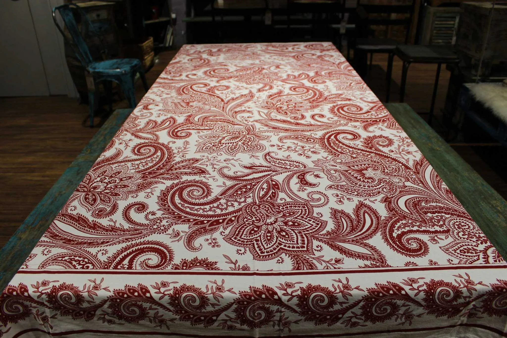 100 % Cotton Block Print Table Cloths