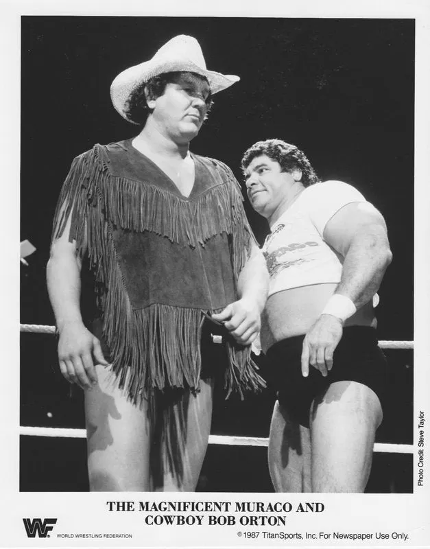 1987 Magnificent Muraco Cowboy Bob Orton