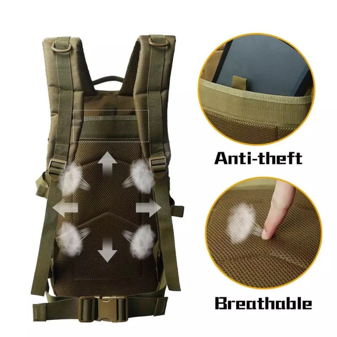 35L Outdoor Bags Camping Molle Backpacks