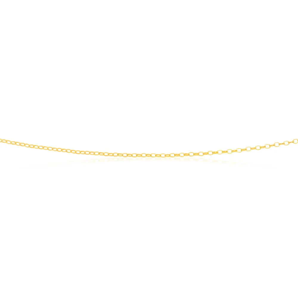 9ct Magnificent Yellow Gold Belcher Chain