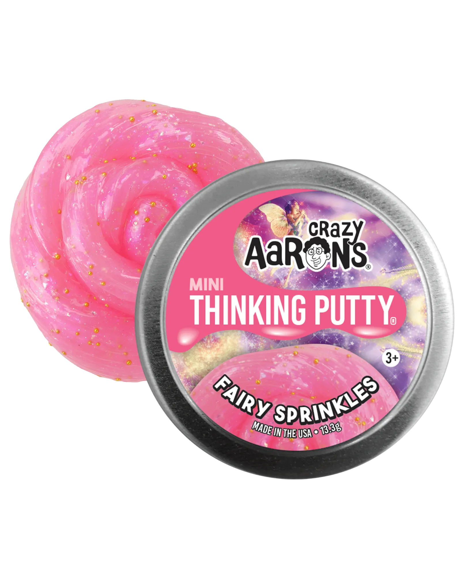 Aarons Putty 2 Inch Mini Thinking Putty Star Effects 72 Tin - Assorted