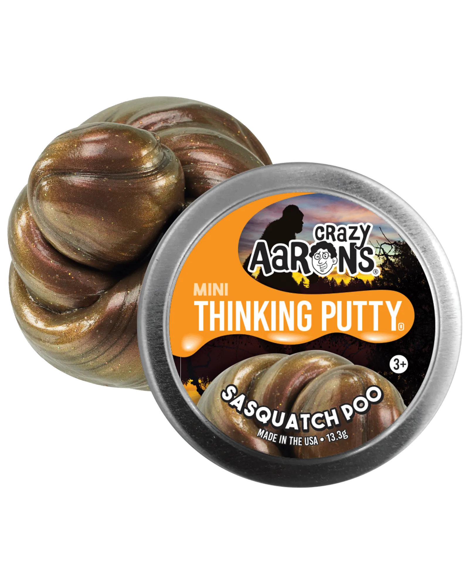 Aarons Putty 2 Inch Mini Thinking Putty Star Effects 72 Tin - Assorted