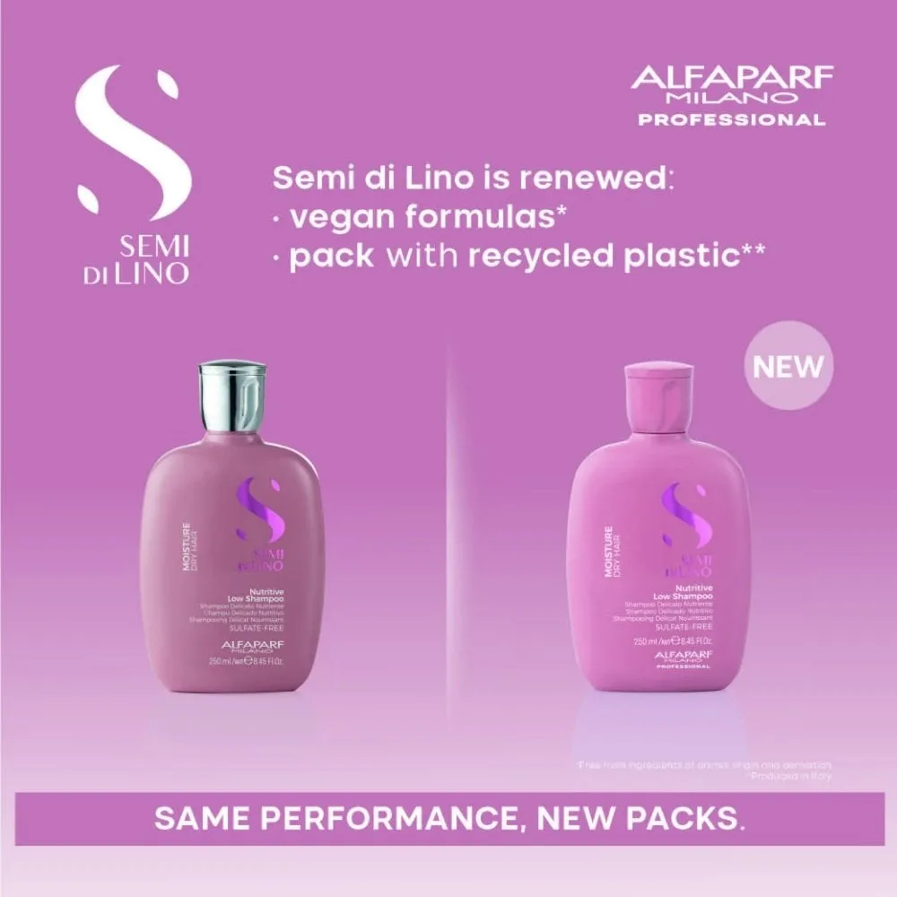 Alfaparf Milano Semi Di Lino Moisture Nutritive Shampoo 250ml