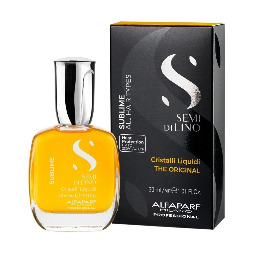 Alfaparf Milano Semi Di Lino Sublime Cristalli Liquidi 30ml