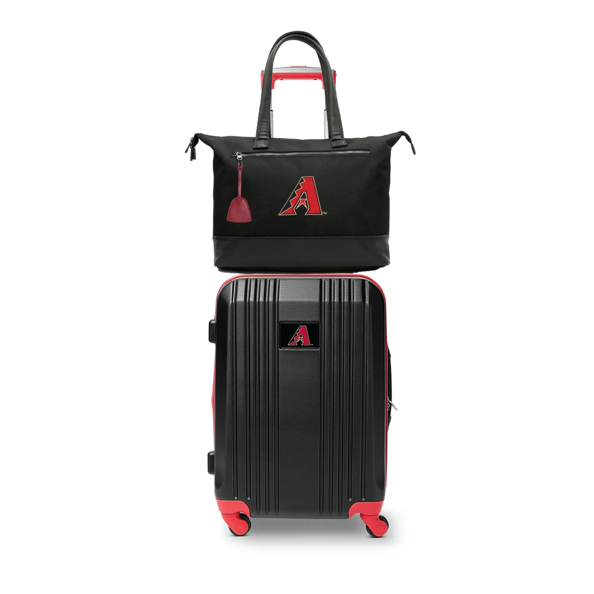 Arizona Diamondbacks Premium Laptop Tote Bag and Luggage Set