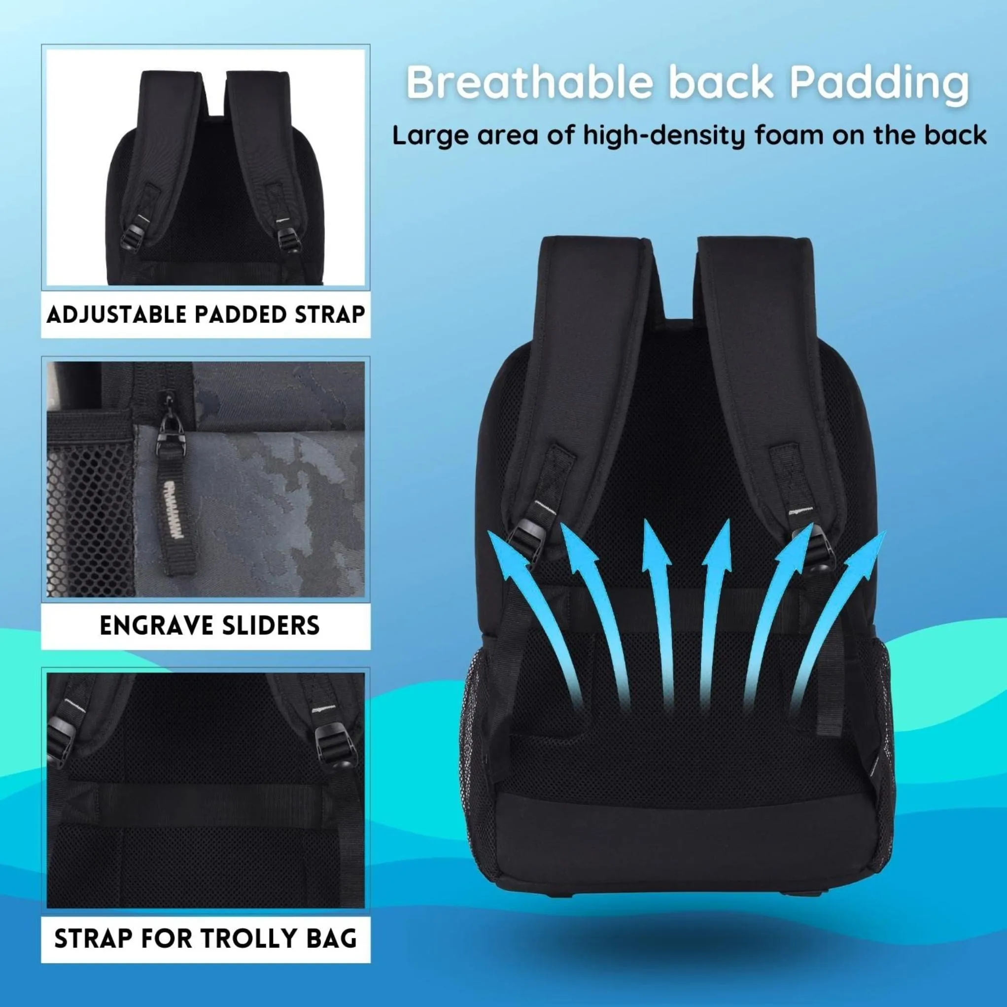 BAHRAIN Laptop Backpack for Men & Women