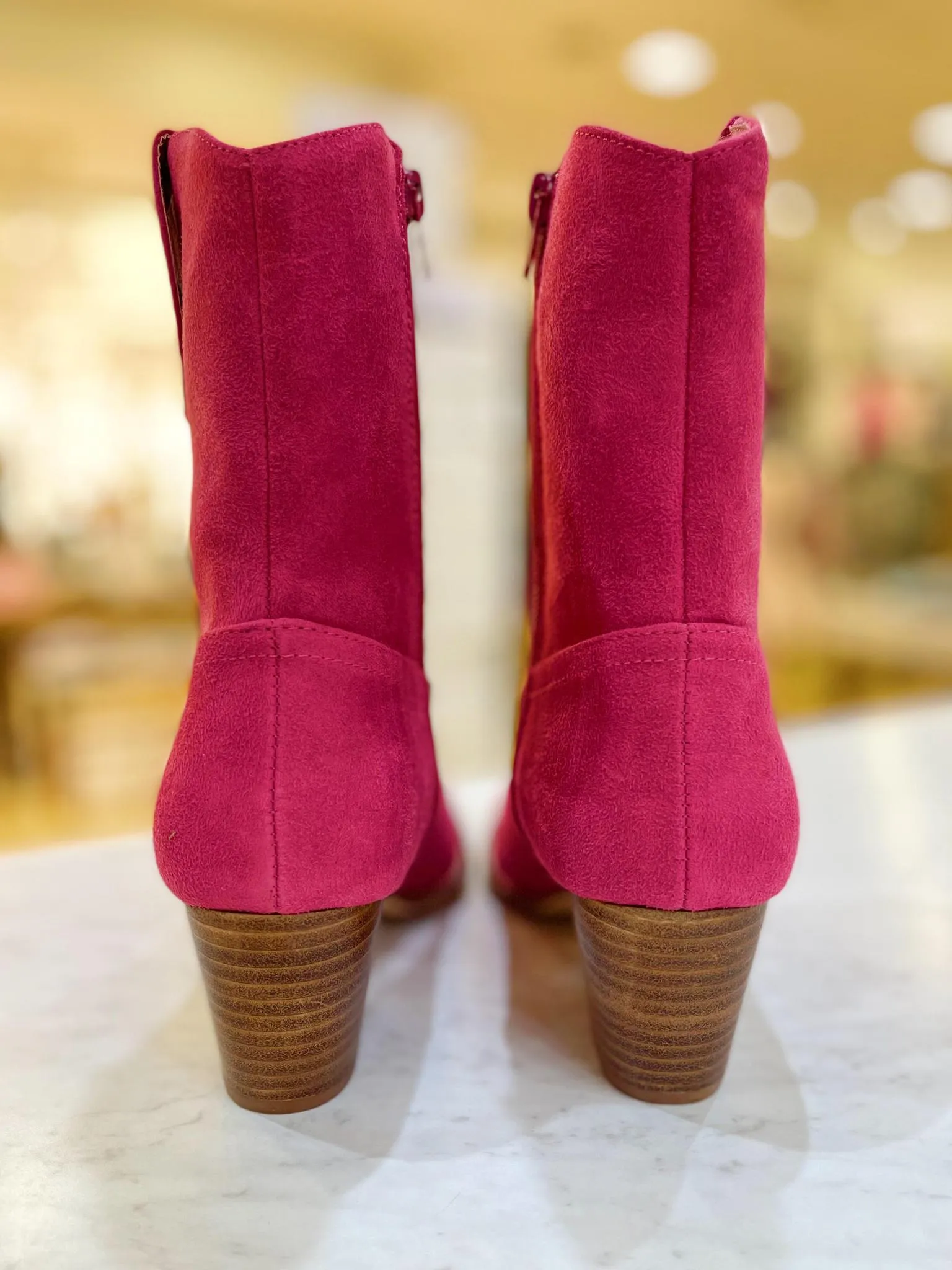 Bambi Hot Pink Boots