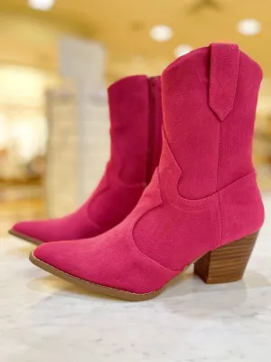 Bambi Hot Pink Boots