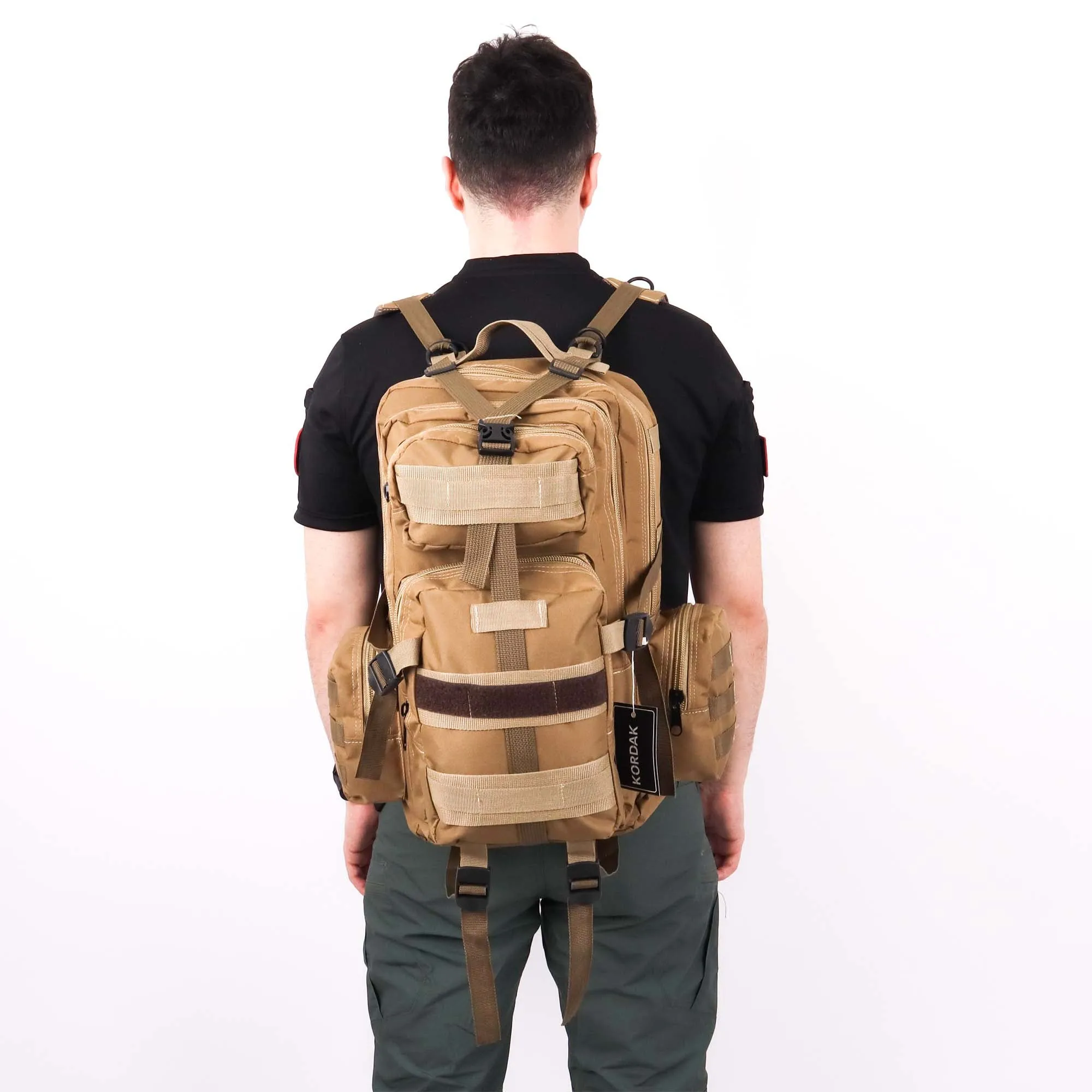 Beige Hike Outdoor Backpack - 42 Liters Bag