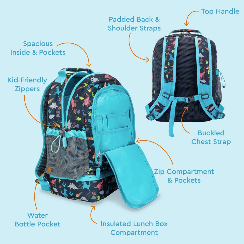 Bentgo Kids Prints 2-in-1 Backpack & Lunch Bag