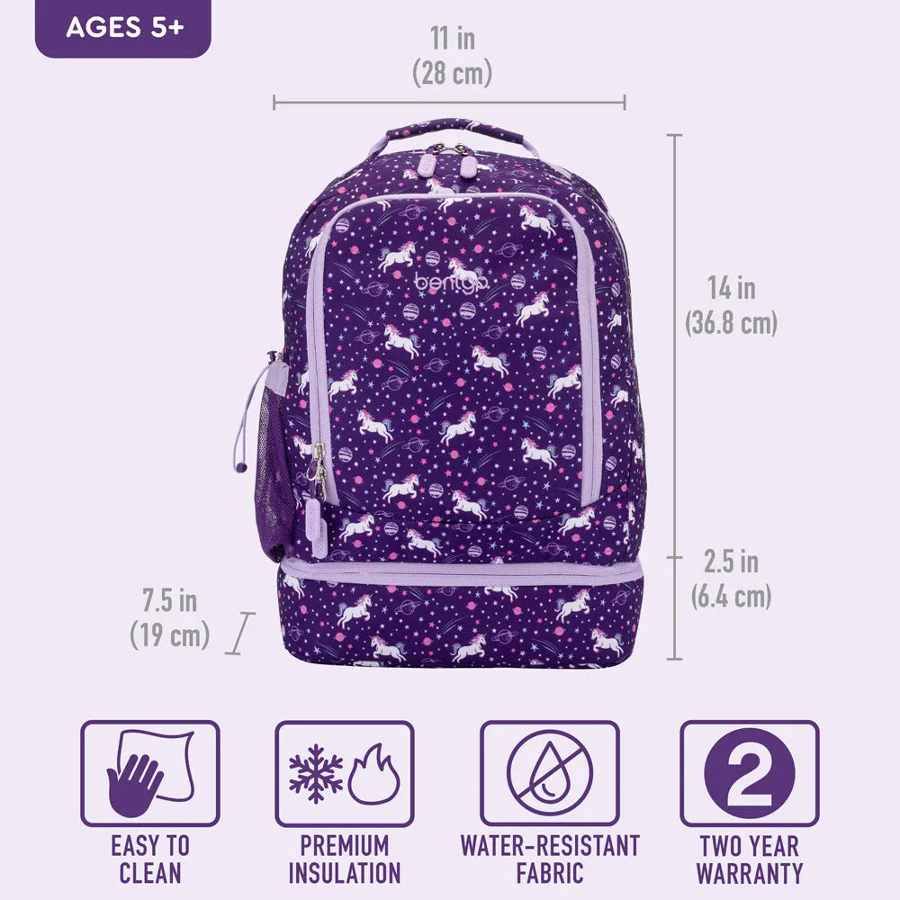 Bentgo Kids Prints 2-in-1 Backpack & Lunch Bag