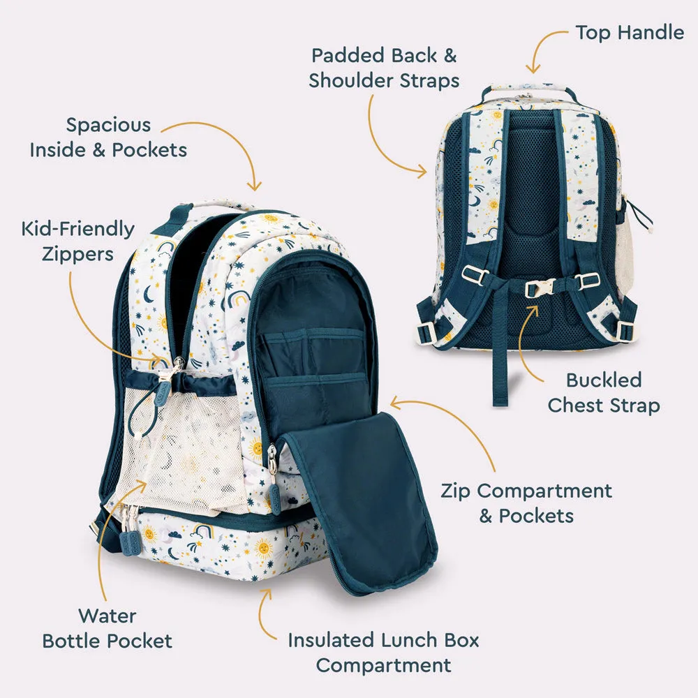 Bentgo Kids Prints 2-in-1 Backpack & Lunch Bag