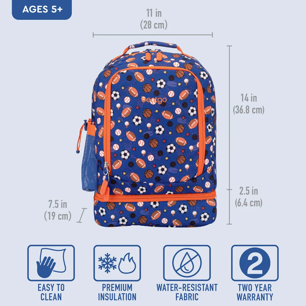 Bentgo Kids Prints 2-in-1 Backpack & Lunch Bag