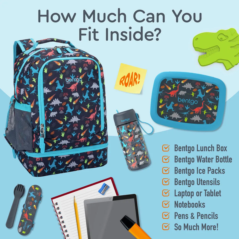 Bentgo Kids Prints 2-in-1 Backpack & Lunch Bag