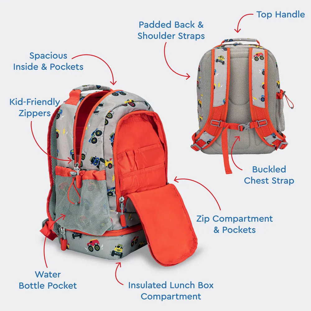 Bentgo Kids Prints 2-in-1 Backpack & Lunch Bag