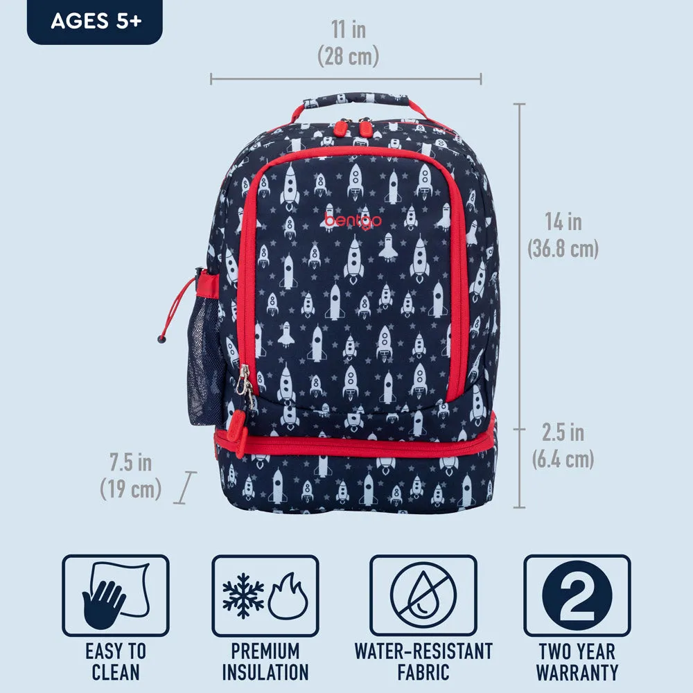 Bentgo Kids Prints 2-in-1 Backpack & Lunch Bag