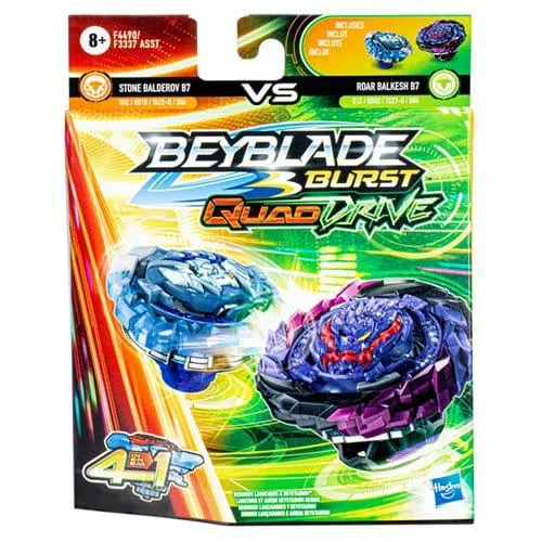 Beyblade Burst Quad Drive Dual Packs - Choose your Beyblade