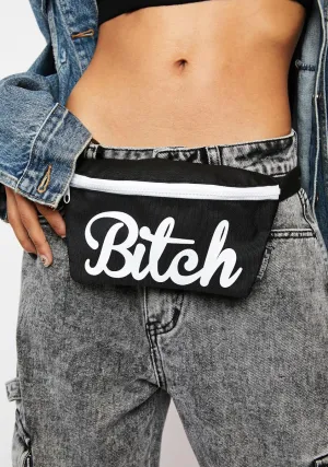 Bitch Ultra Slim Fanny Pack