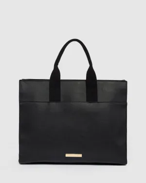 Black Bonnie Tech Tote Bag