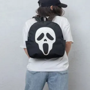 Black Ghost Face Backpack