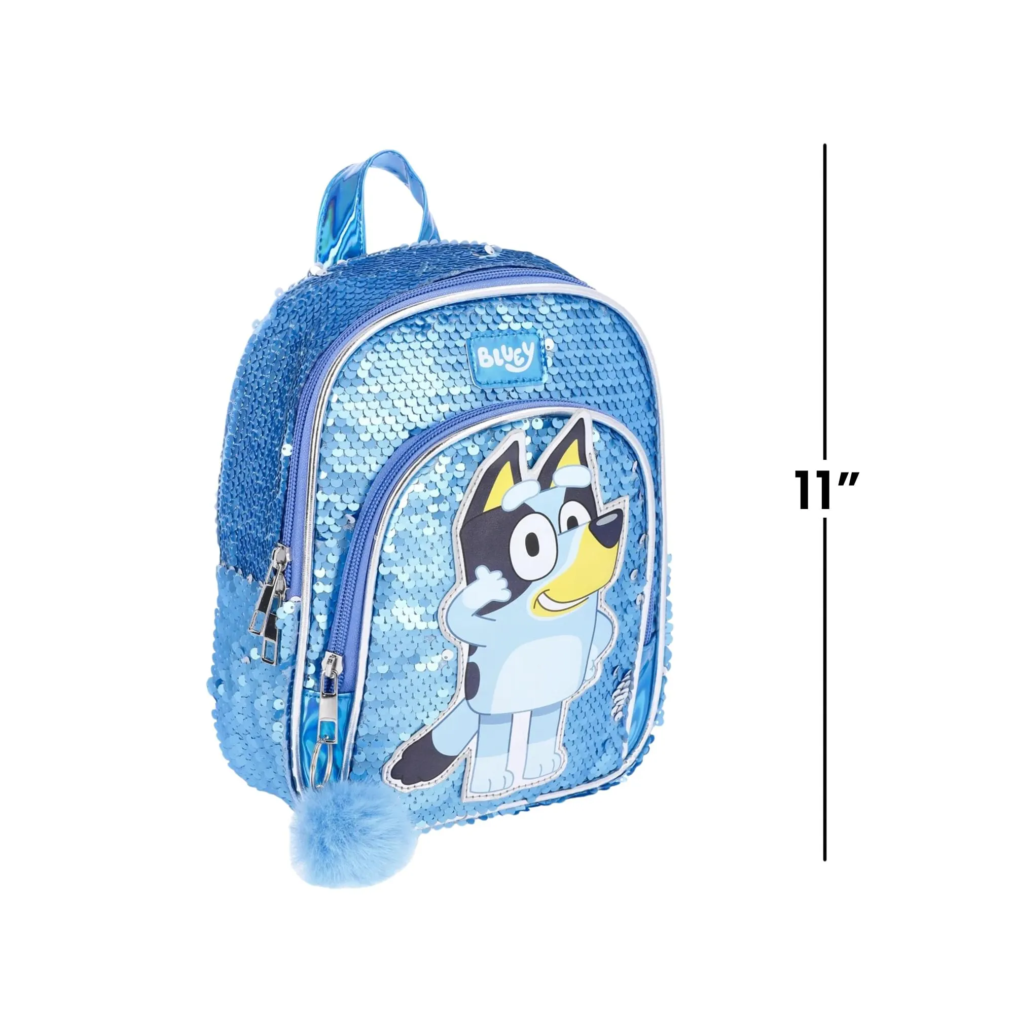 Bluey 11 Inch Sequined Backpack