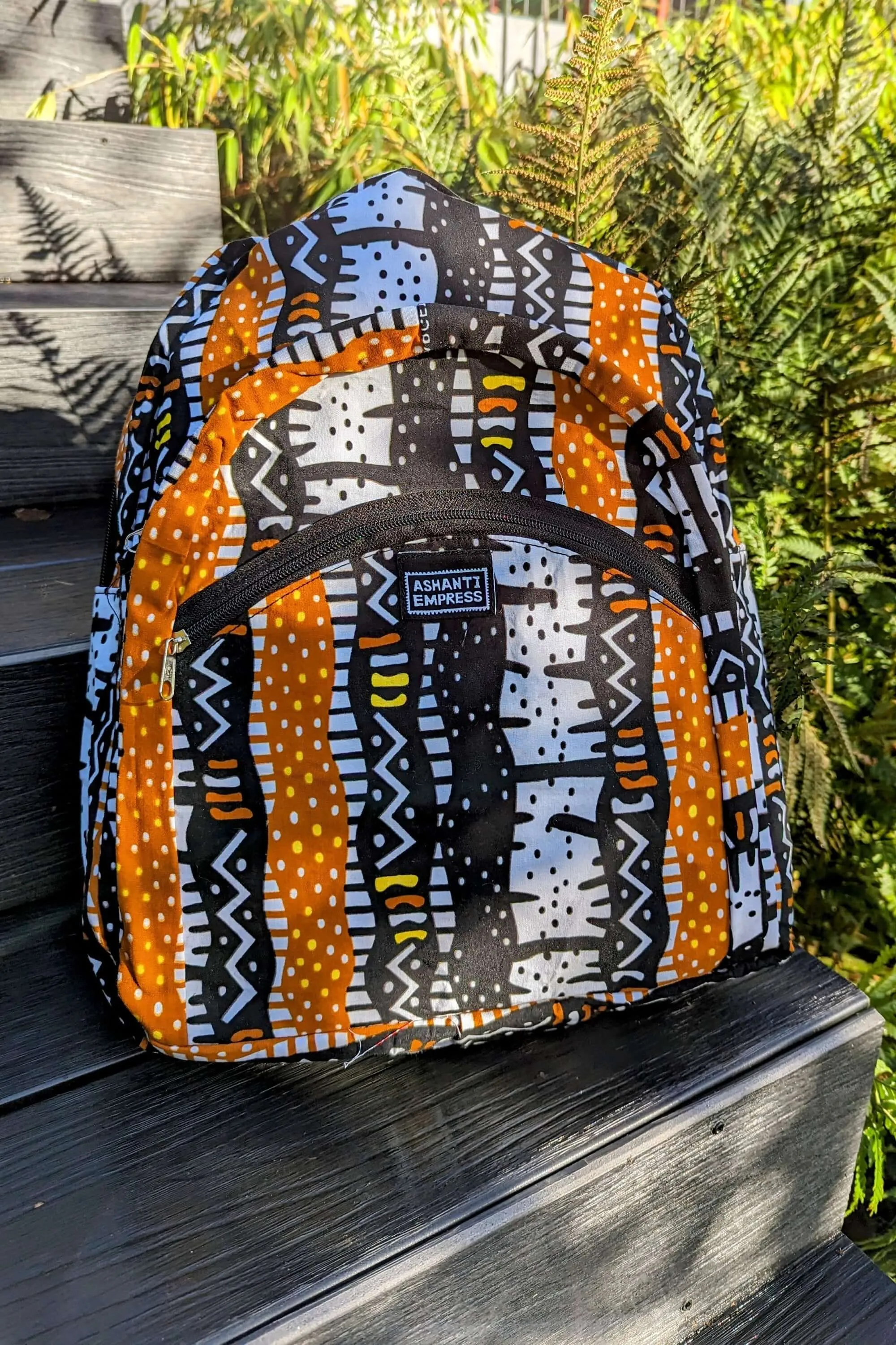 Bogolon African Print Backpack