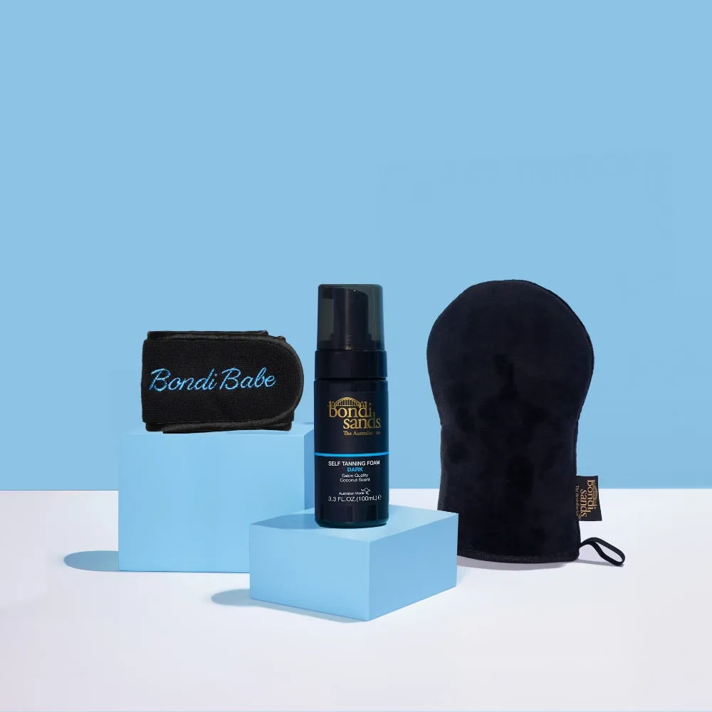 Bondi Sands Get Glowing 3 Piece Starter Kit Dark