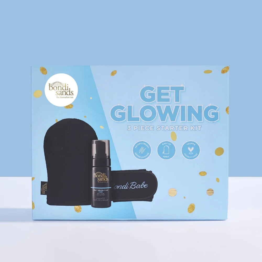 Bondi Sands Get Glowing 3 Piece Starter Kit Dark