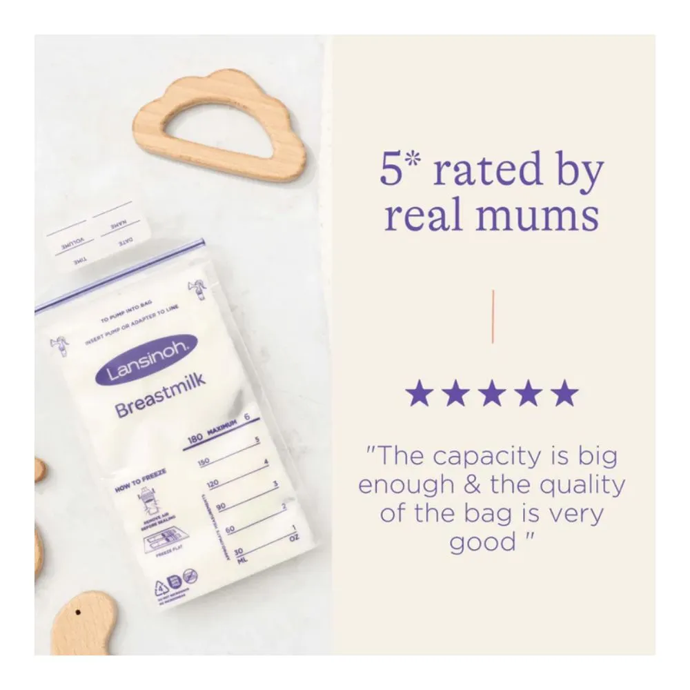 Breast Milk Storage Bags - Count 25