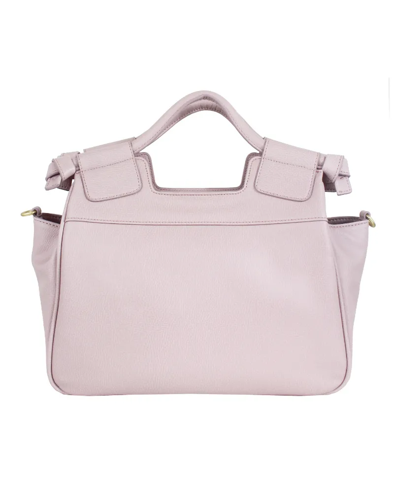 Brittany Satchel in Violet Blush