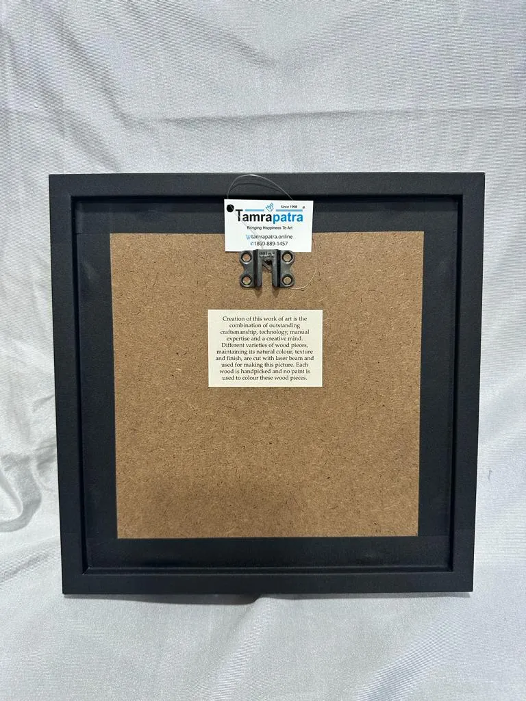 Buddha 3D Art Wooden Frame Unique Craftsmanship Corporate Gifts Tamrapatra