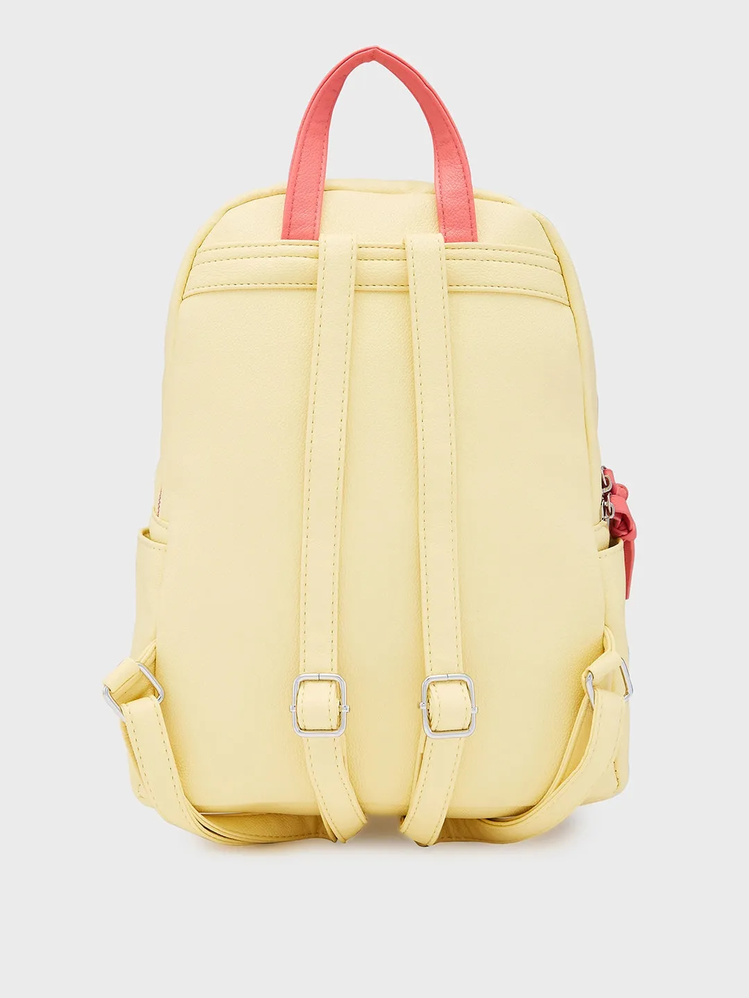 Caprese Sia Fashion Backpack Medium Light Yellow