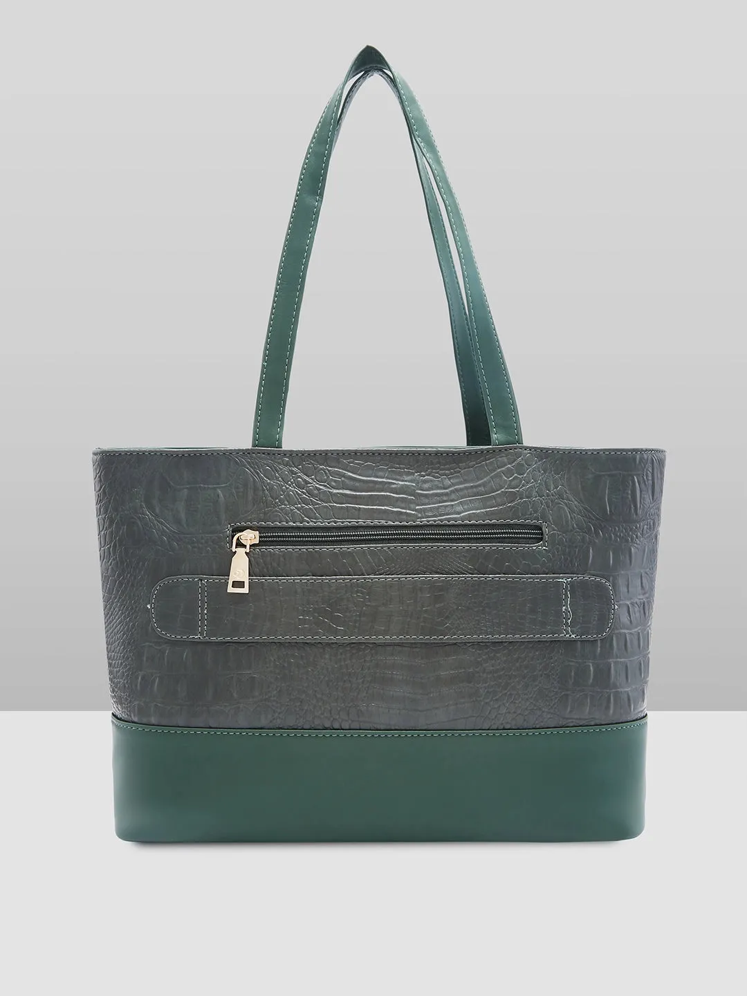 Caprese Syra Laptop Tote Large Sage Green