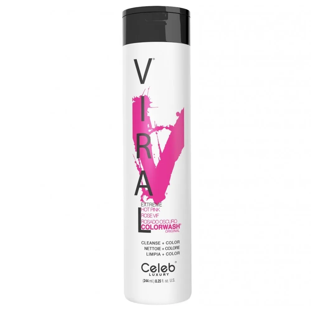 Celeb Luxury Viral Extreme Hot Pink Color Wash 244ml