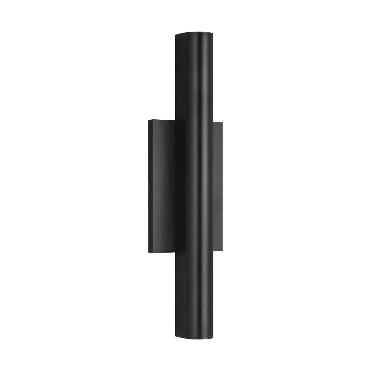 Chara 17 In. LED Outdoor Wall Sconce Black Finish