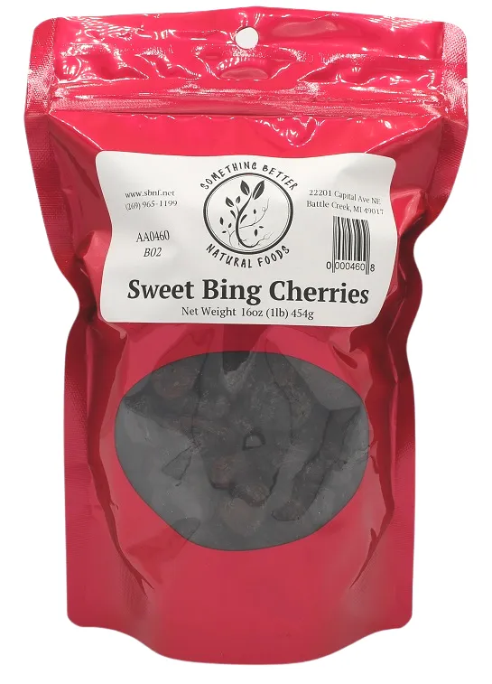 Cherries - Dried Bing Unsweetened 1lb