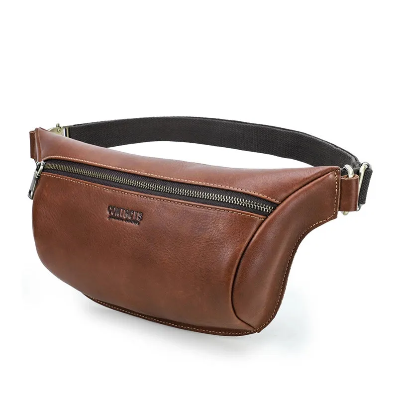 Chic Elegance Leather Fanny Pack