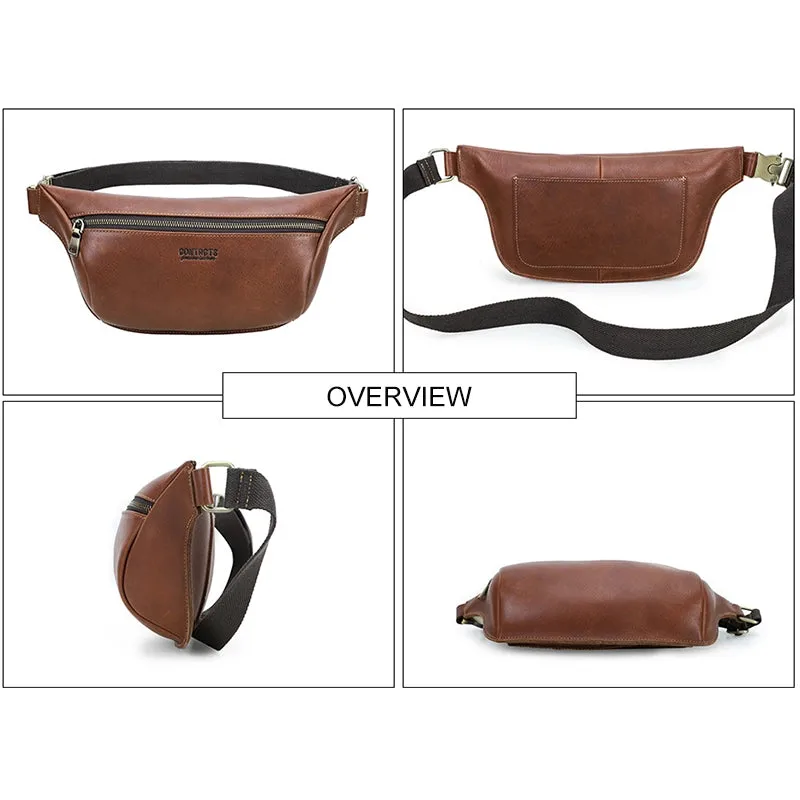 Chic Elegance Leather Fanny Pack