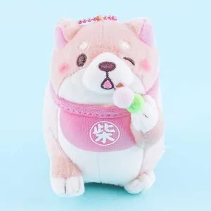 Chuken Mochi Shiba Dango Plushie - Sakura / Medium