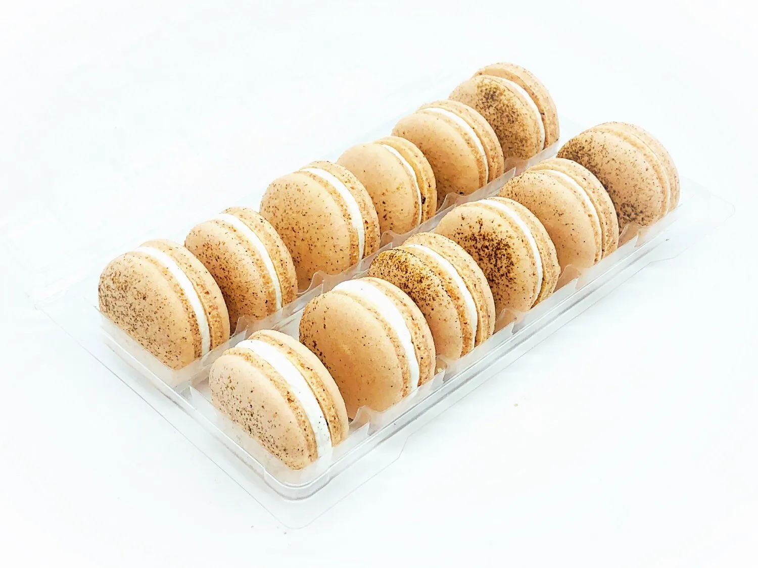 Cinnamon Butterscotch Vegan Macarons