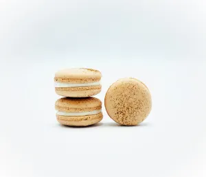 Cinnamon Butterscotch Vegan Macarons