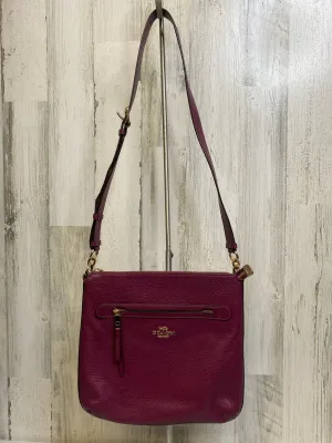 Coach Purple Designer Handbag