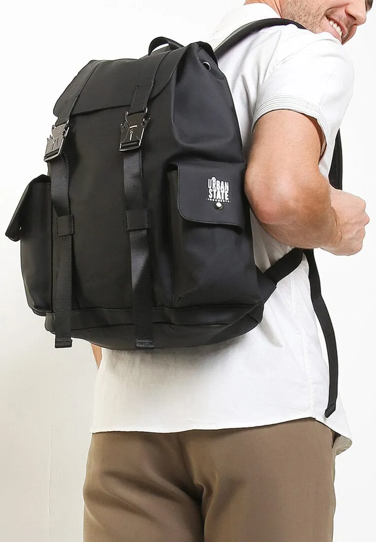 Coated Dry Venture Backpack - Black