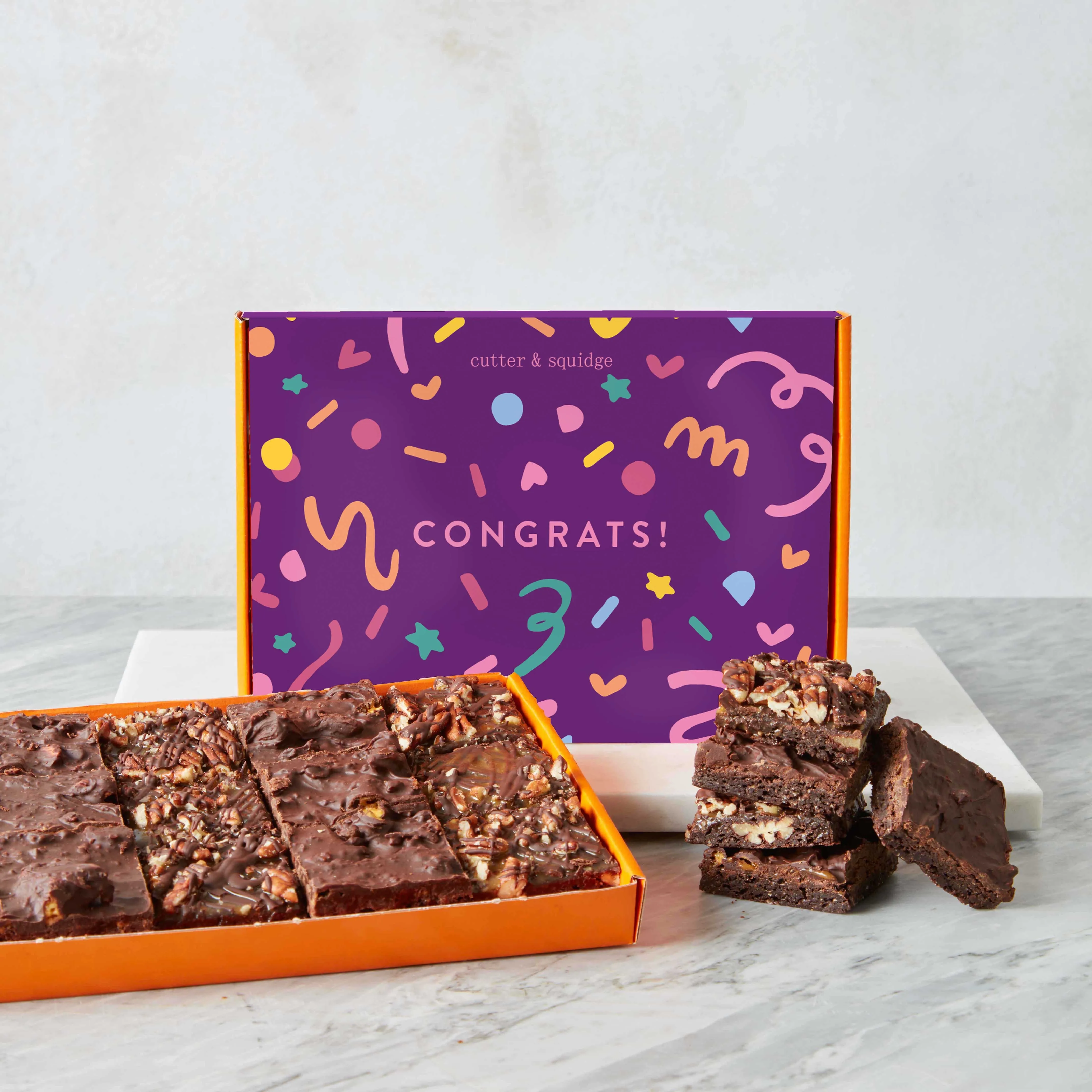 Congratulations Vegan Wheat-Free Mini Brownie Box