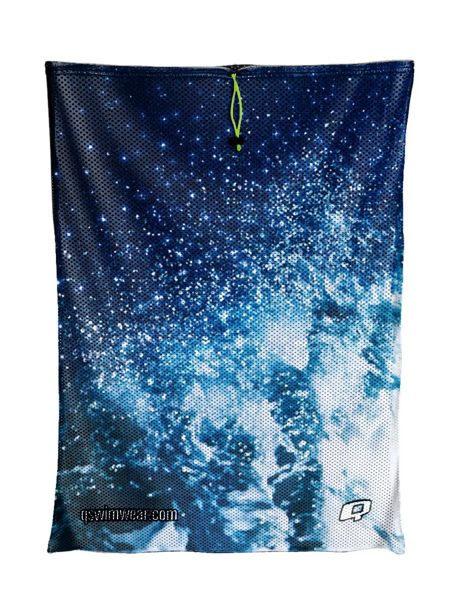 Cosmic Waves Mesh Bag