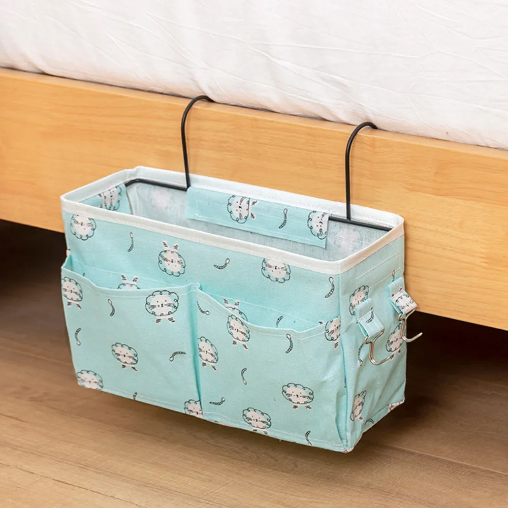 Cotton & Linen Bedside Storage Hanging Bag