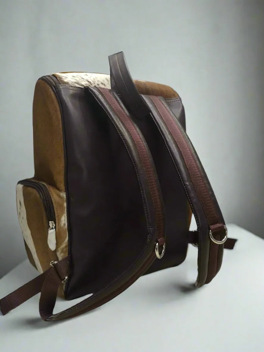 Cowhide Leather Backpack