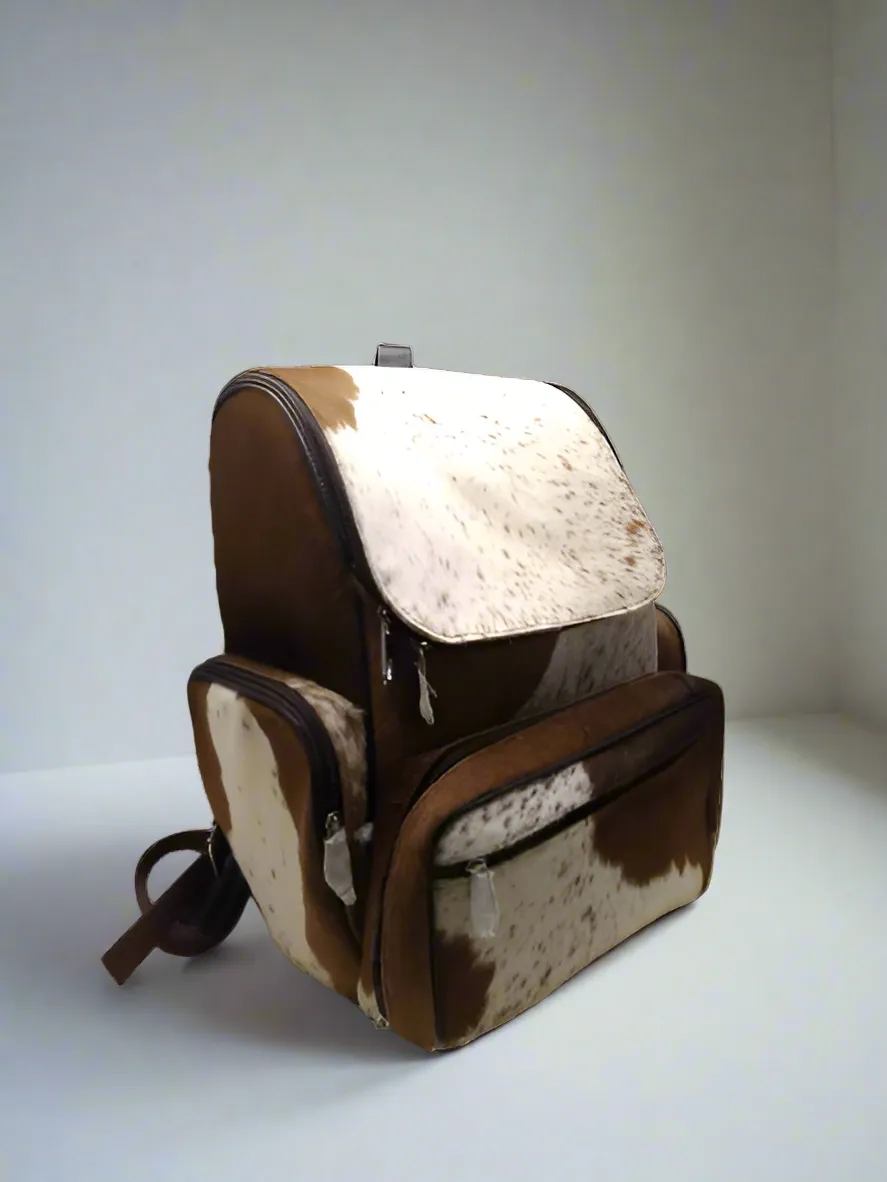 Cowhide Leather Backpack