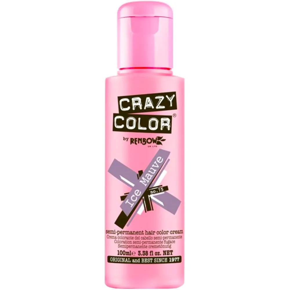 Crazy Colour Ice Mauve Hair Dye 100ml