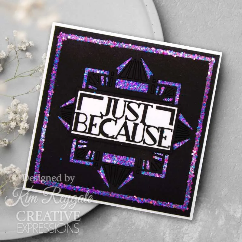 Creative Expressions Craft Dies By Sue Wilson - Art Deco Collection - Dazzling Diamonds